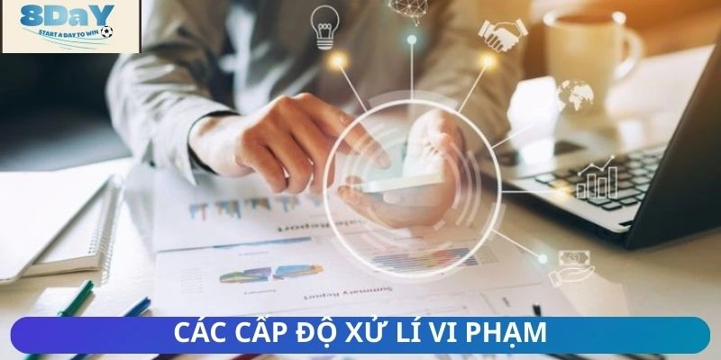 Các cấp độ xử lí khi vi phạm